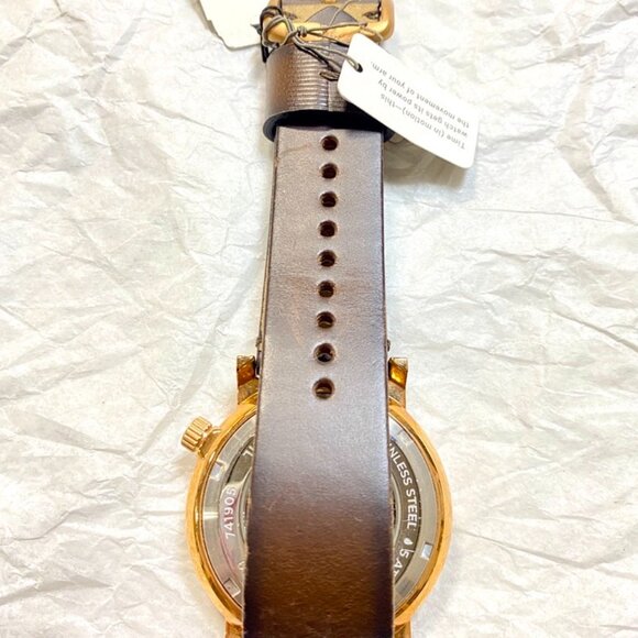 Fossil ME3169 Barstow Automatic Brown Leather Watch - Picture 6 of 7